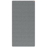 Prenosná nástenka plstená Nobo Move & Meet šedý rám