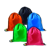 Vrecko na prezuvky DONAU jednofarebné mix 5 farieb 10 ks