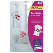 Avery Zweckform, zažehľovací papier, pre biele tričká, biely, A4, 5 listov, pre atramentové