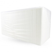 Papierové servítky 1-vrstvové 33x33cm biele 500ks