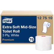 Toaletný papier 3-vrstvový TORK Premium Extra Soft, 70 m, biely T6, 27 ks