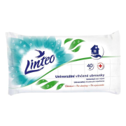 Vlhčené obrúsky LINTEO Satin univerzálne upratovacie, 40 ks