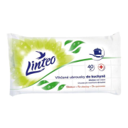 Vlhčené obrúsky LINTEO Satin do kuchyne, 40 ks