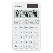 Casio Kalkulačka SL 310 YC WE, biela, vrecková, desaťmiestna, duálne napájanie